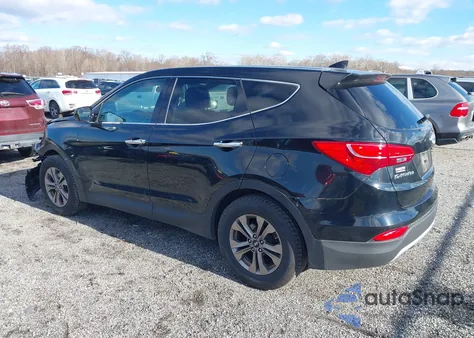 2015 Hyundai Santa Fe Sport 2.4L z USA, uszkodzony, nr VIN 5XYZT3LB9FG273177